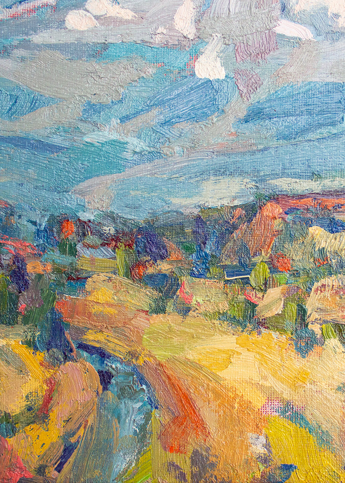 Three Sisters Summer Sunshine     10" x 20"