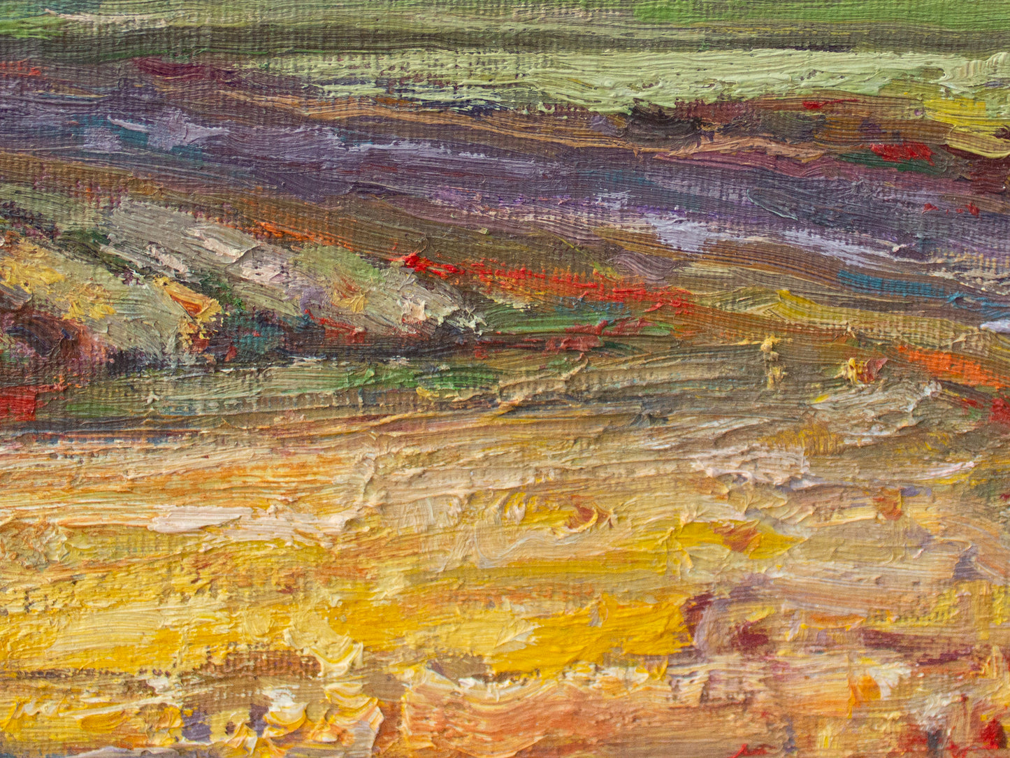 Garland Farms Yellow Field     12"x16"