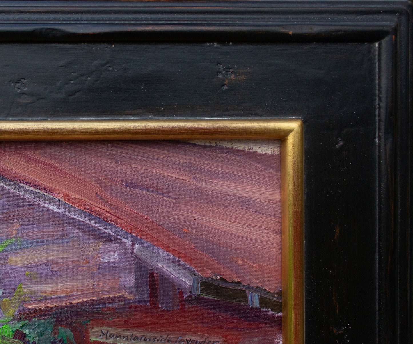 The Lavender Stop     14" x  18"