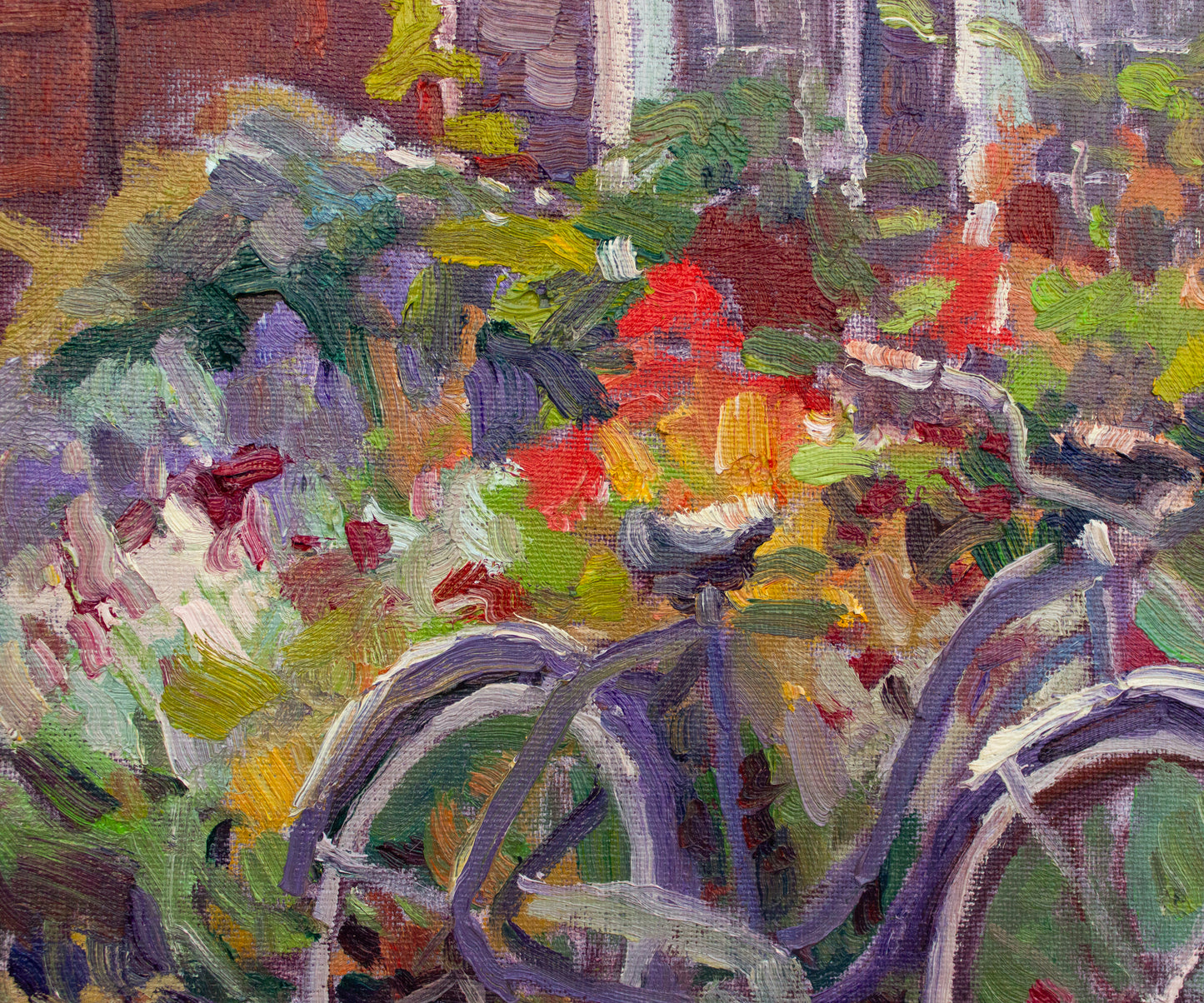 The Lavender Stop     14" x  18"