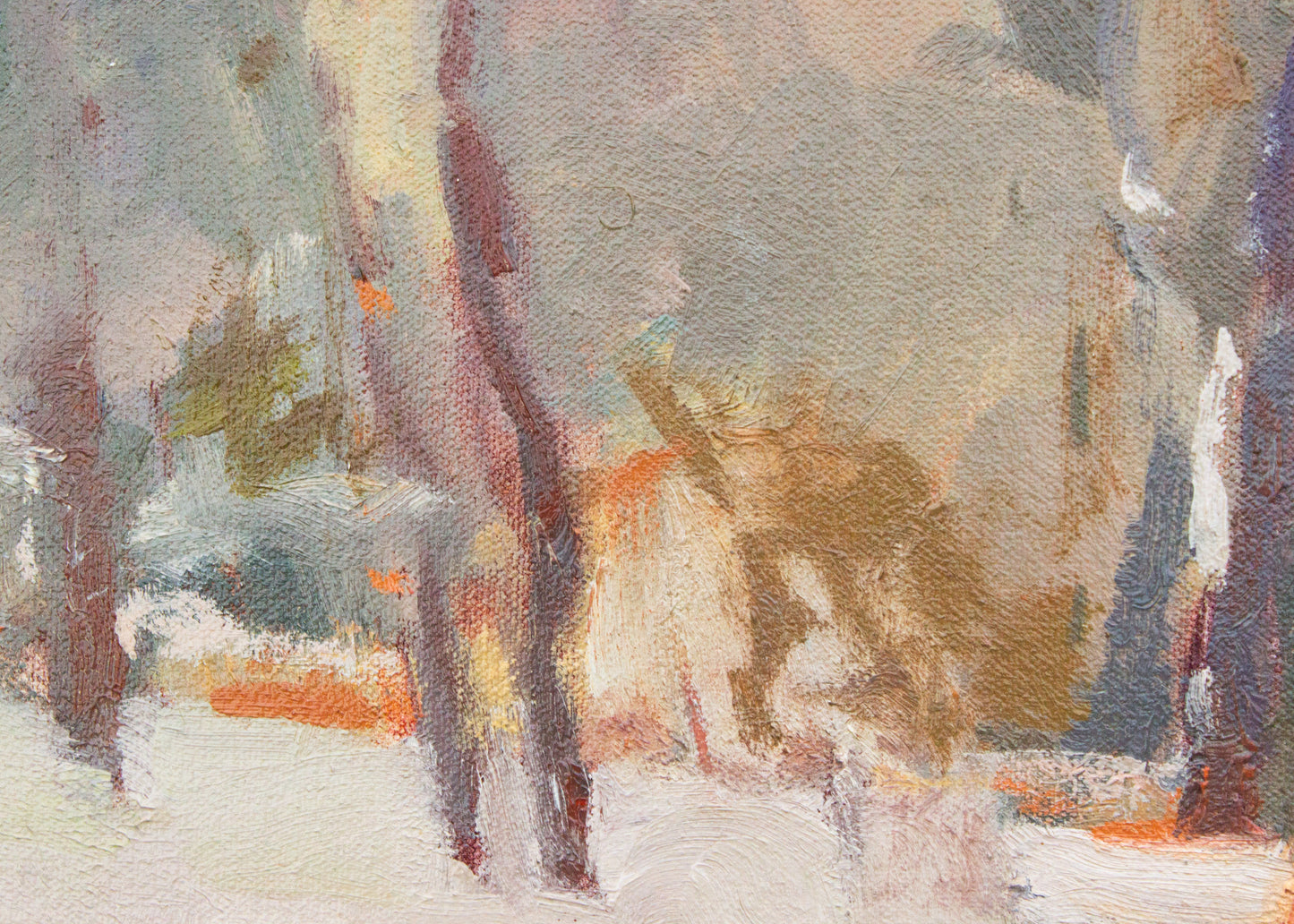 Covered In Winter Coats     24" x 36"