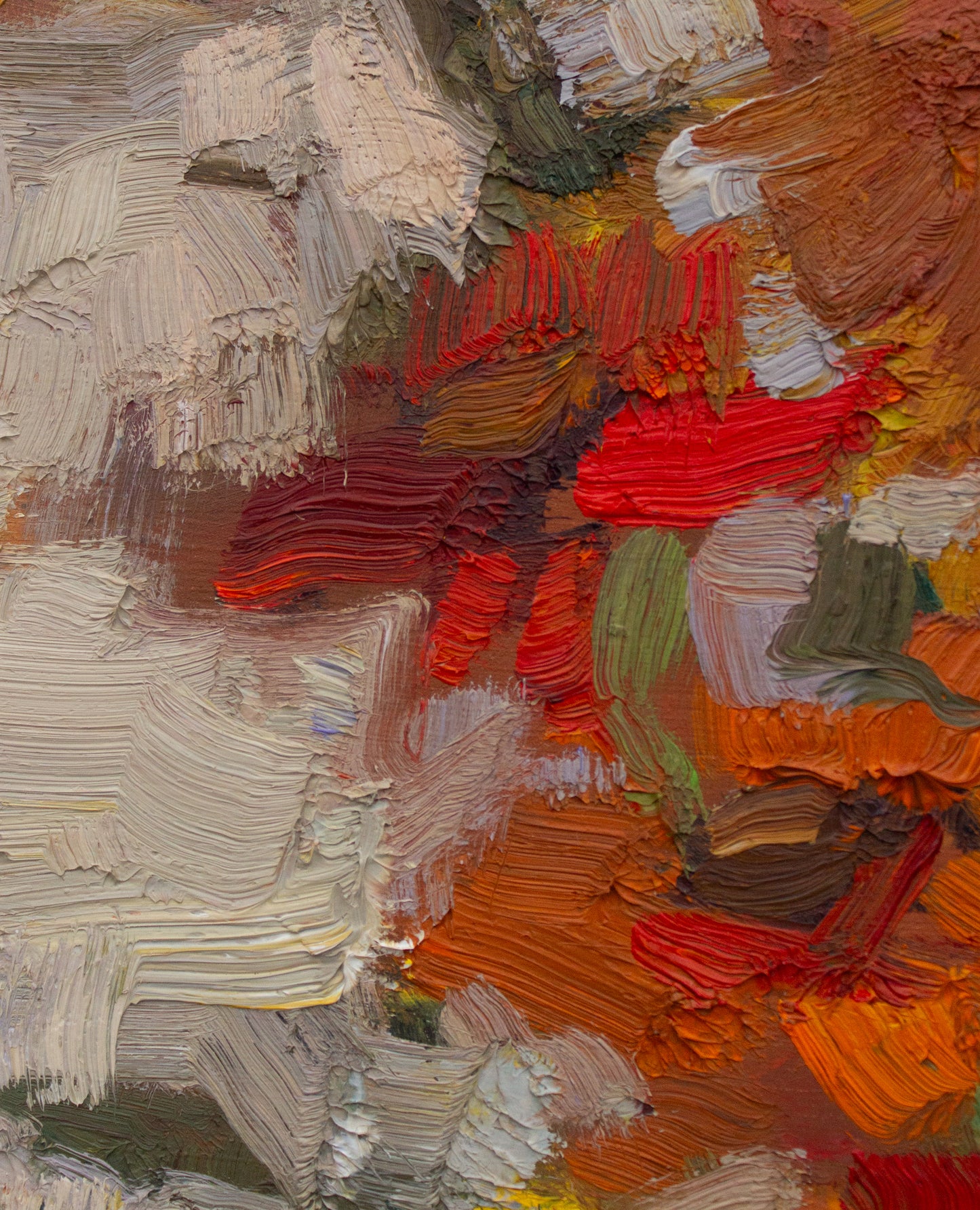 End of Summer Flowers     24" x 18"