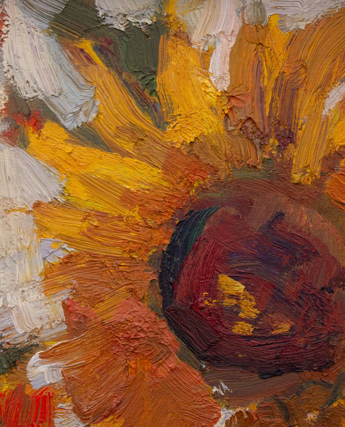 End of Summer Flowers     24" x 18"