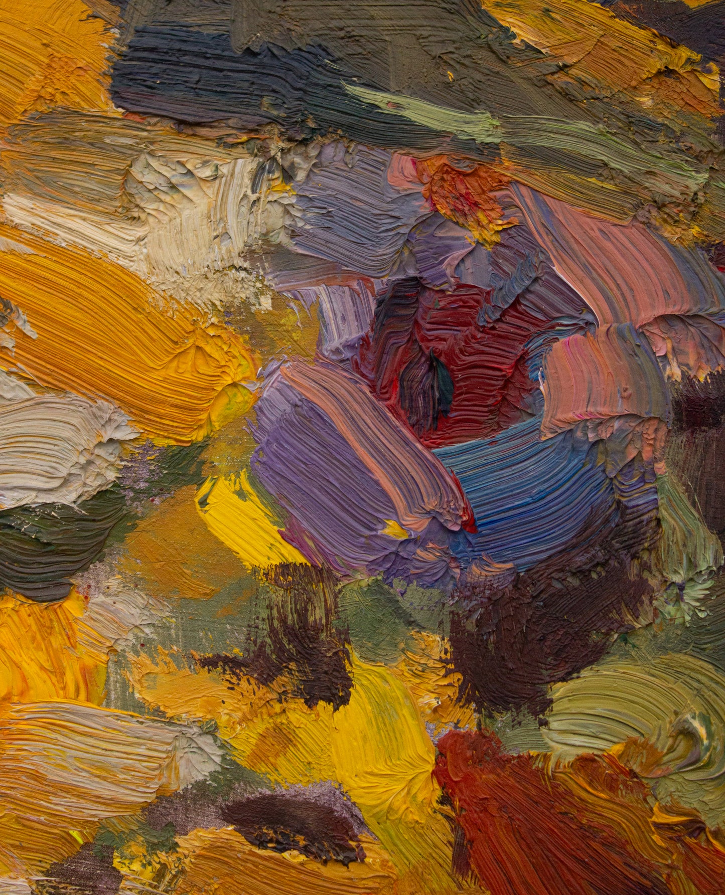 End of Summer Flowers     24" x 18"