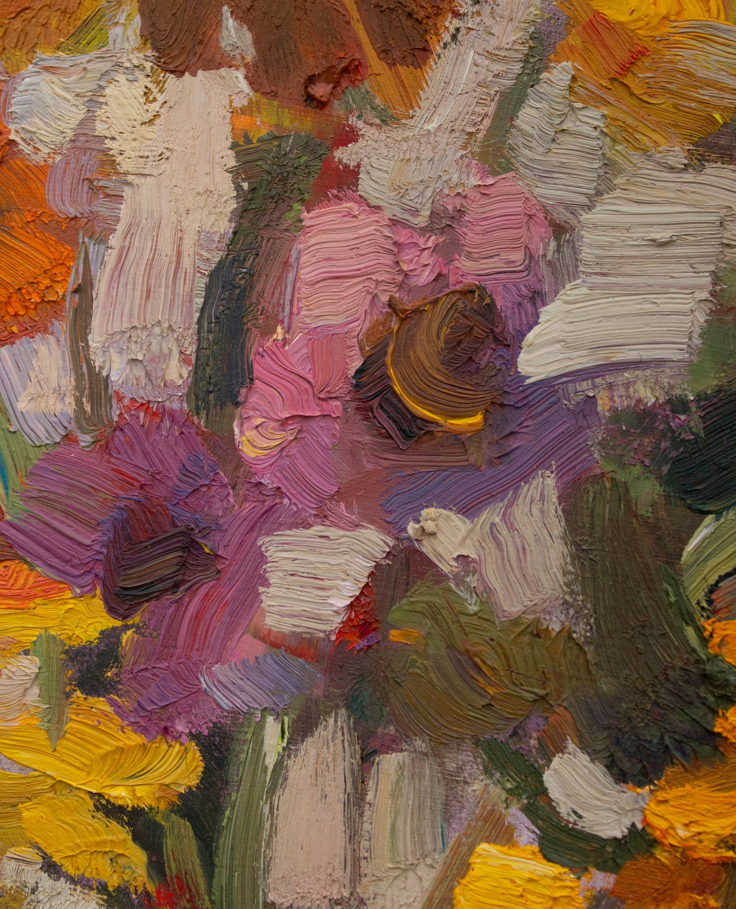 End of Summer Flowers     24" x 18"