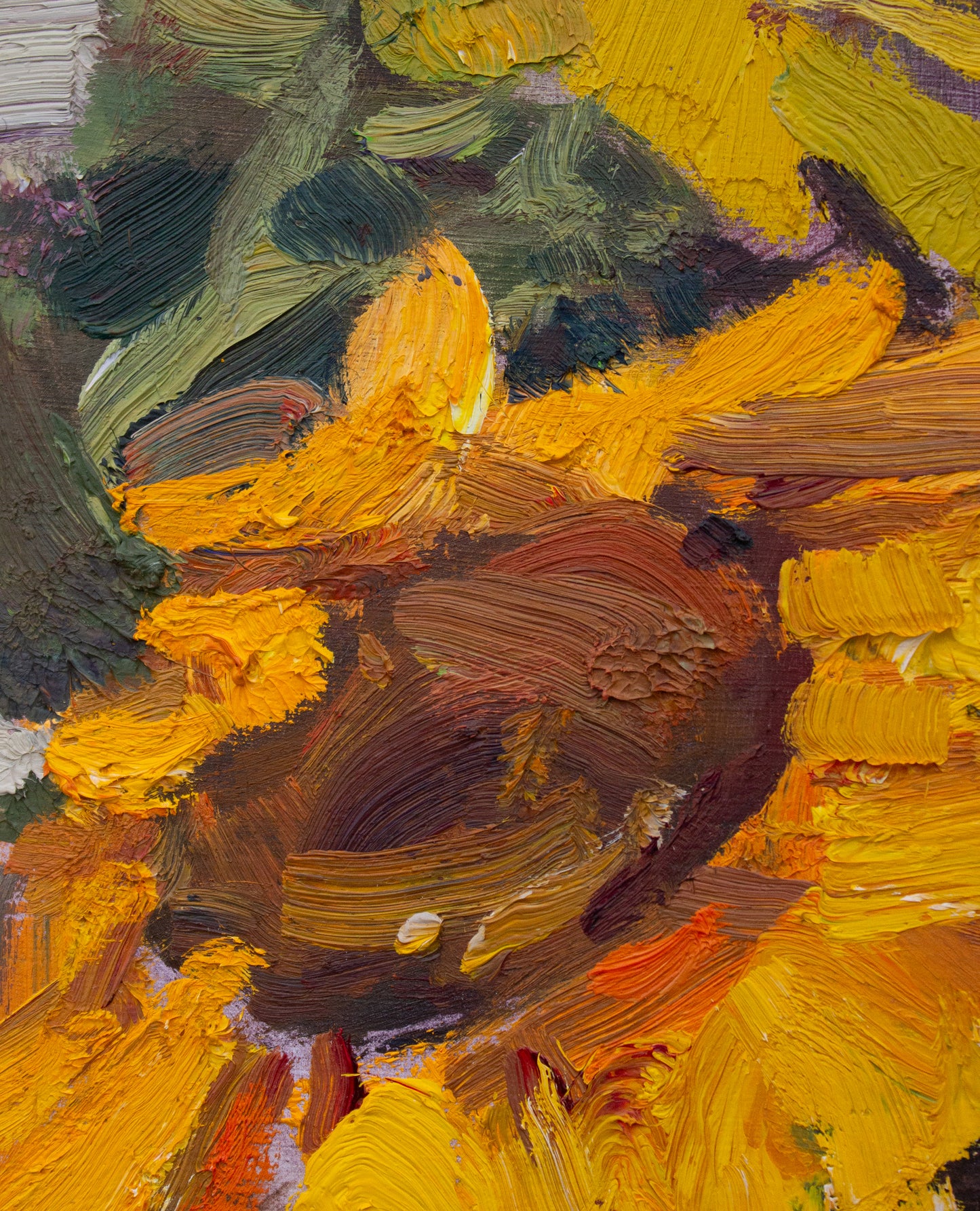 End of Summer Flowers     24" x 18"