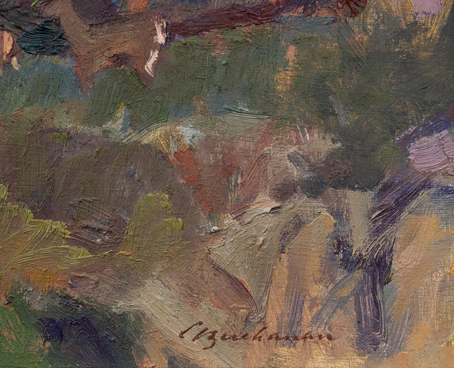 Crooked River Canyon - A Quiet Drink    18"x24"