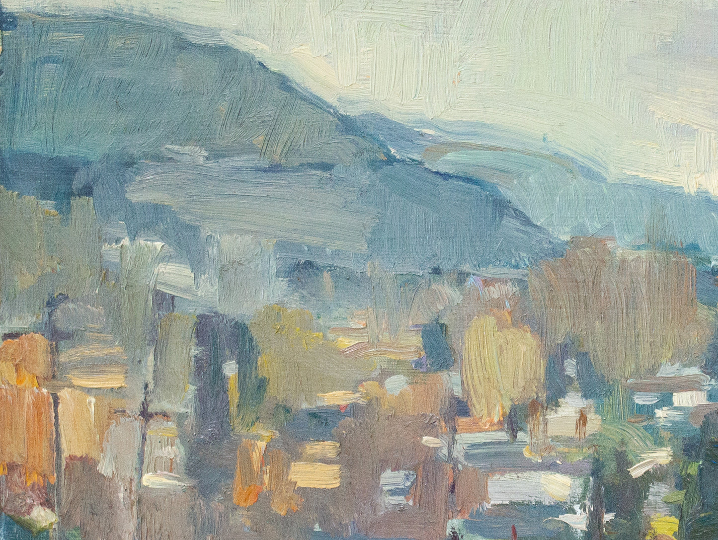 Crook County Courthouse From Elm Street   12" x 16"