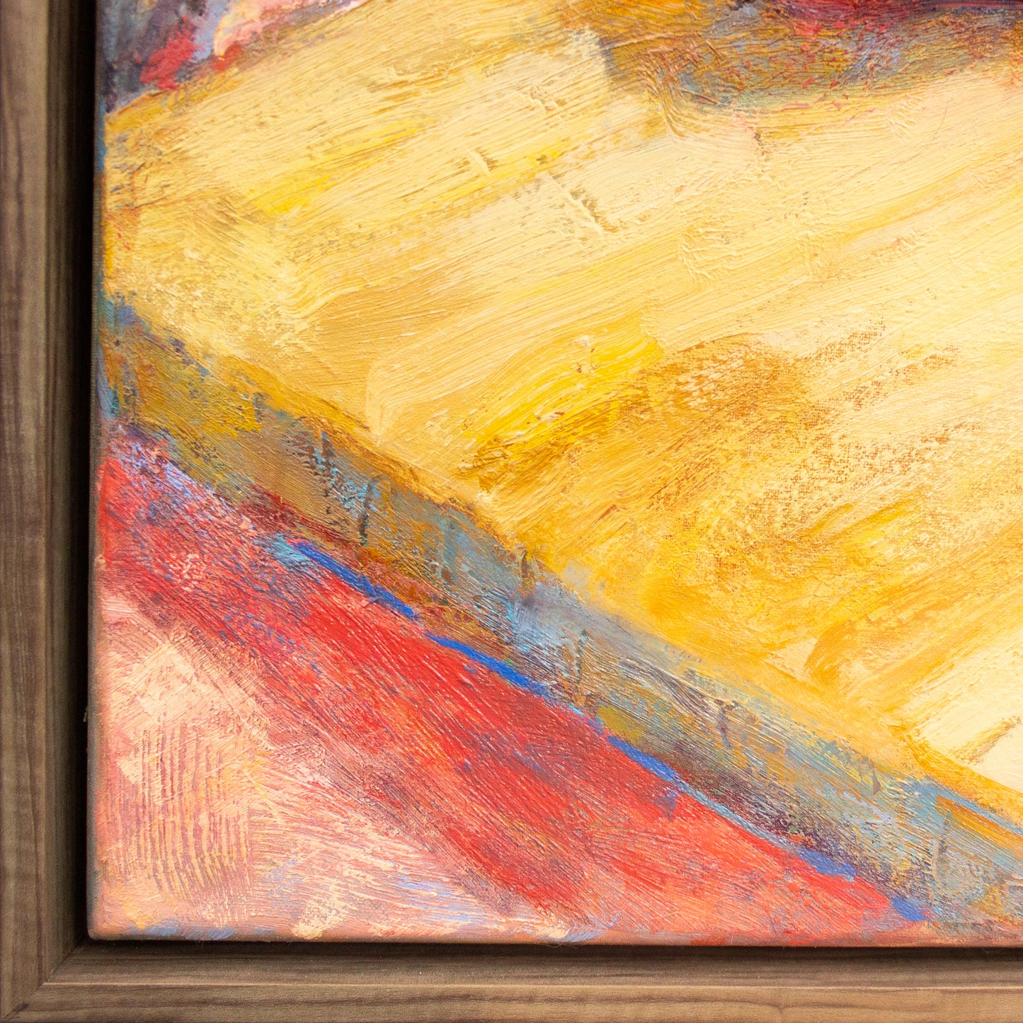 Golden Sunshine On My Roses     36" x 36"