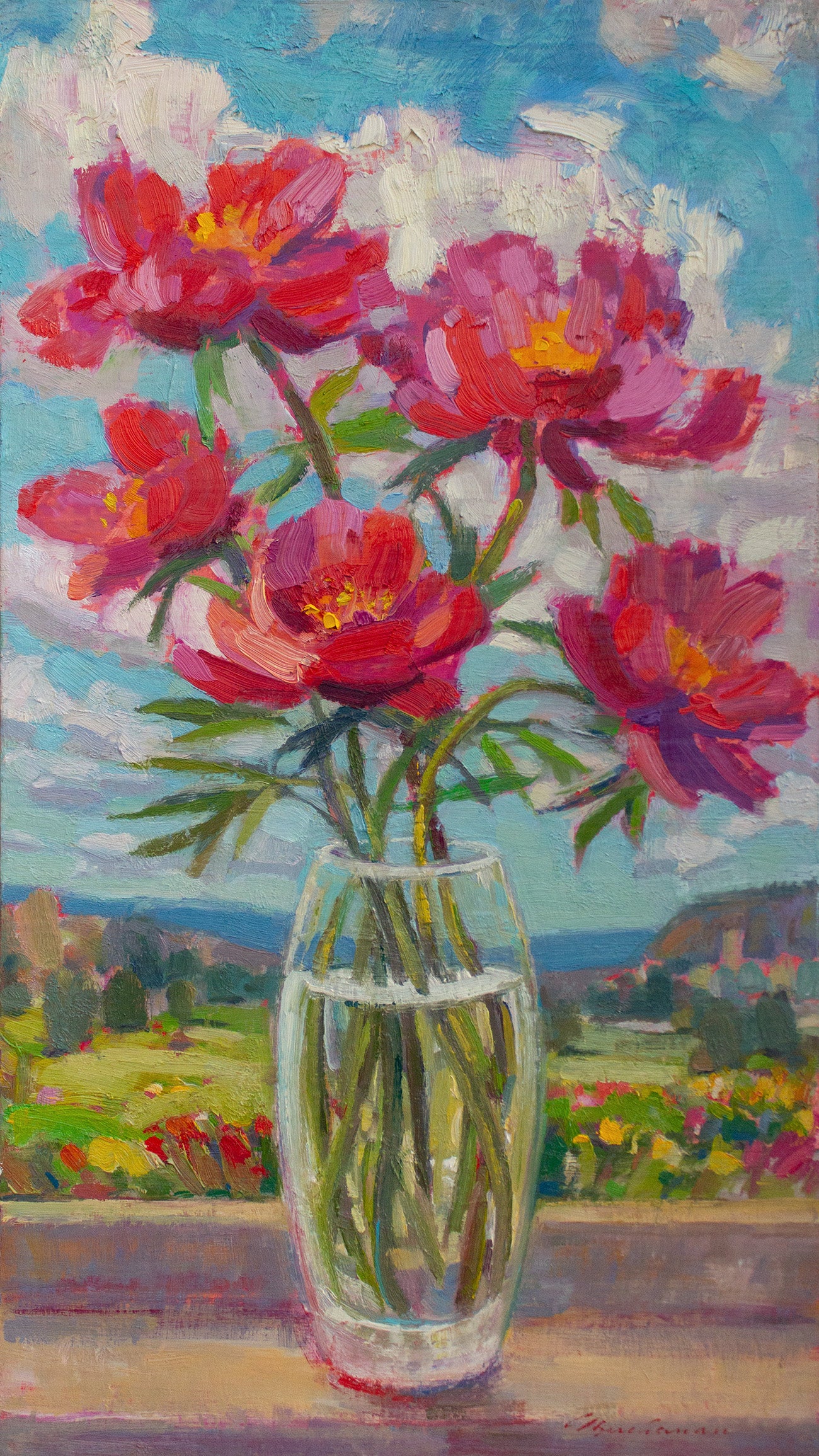 Rimrock Garden     24" x 13.5"