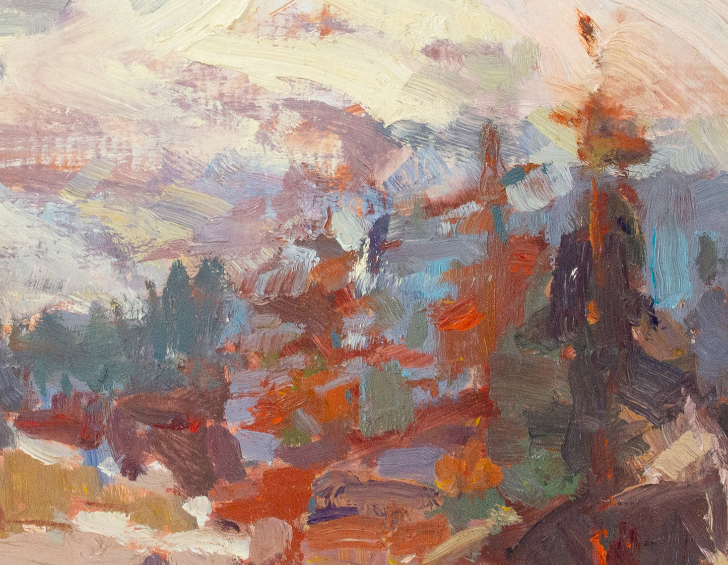 North Sister Glaciers     14" x 18"