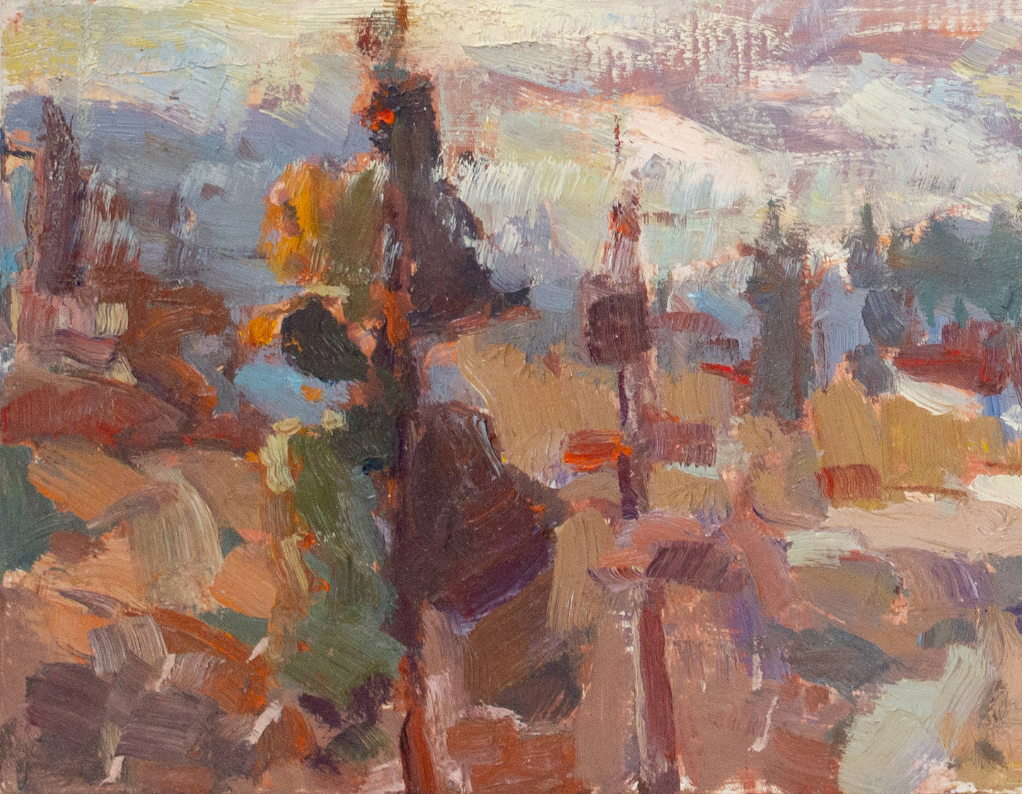 North Sister Glaciers     14" x 18"