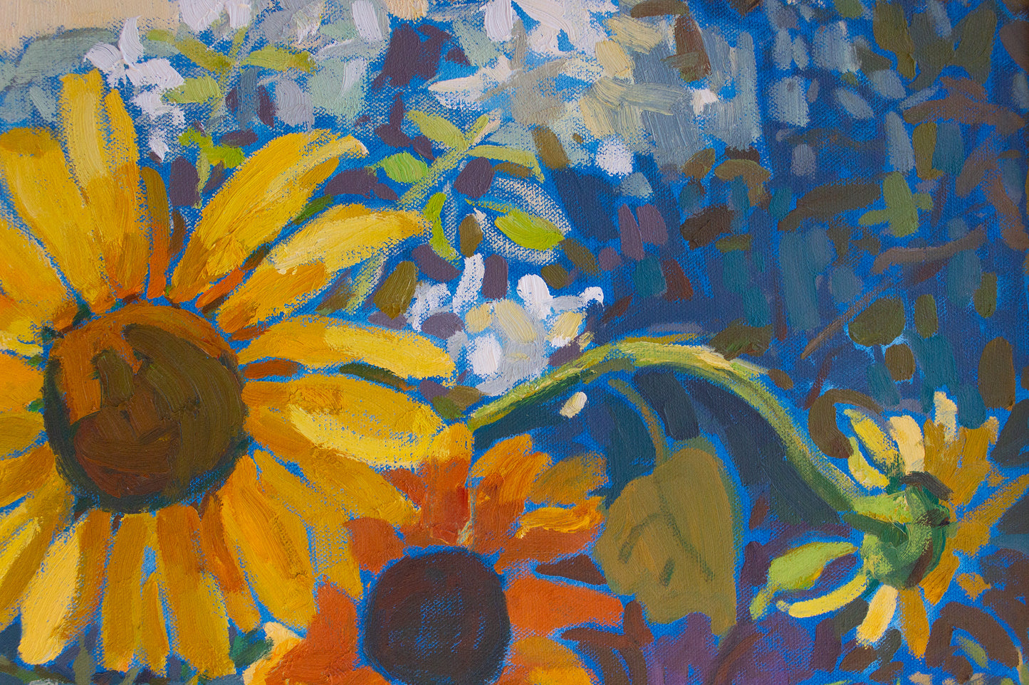 Sunflowers & Summer Squash         24"x30"