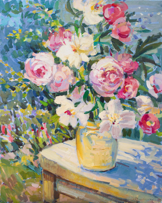 Afternoon Garden Song        30"x 24"