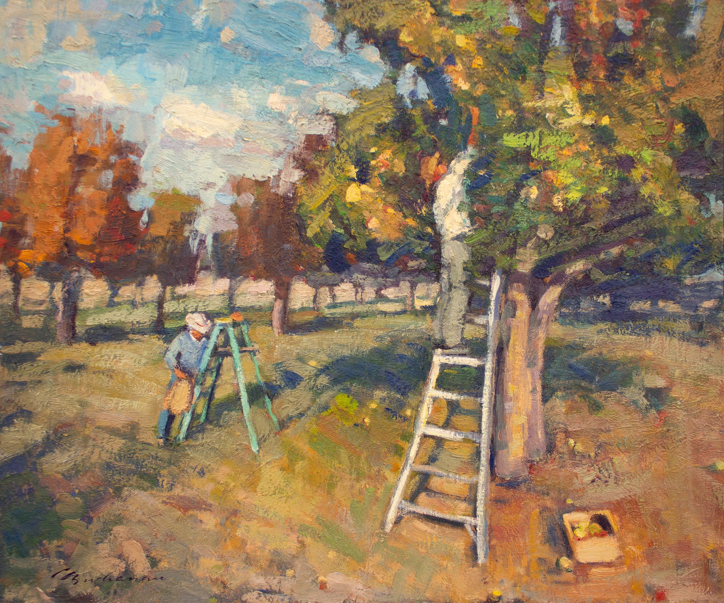 Apple Harvest      16" x 20"