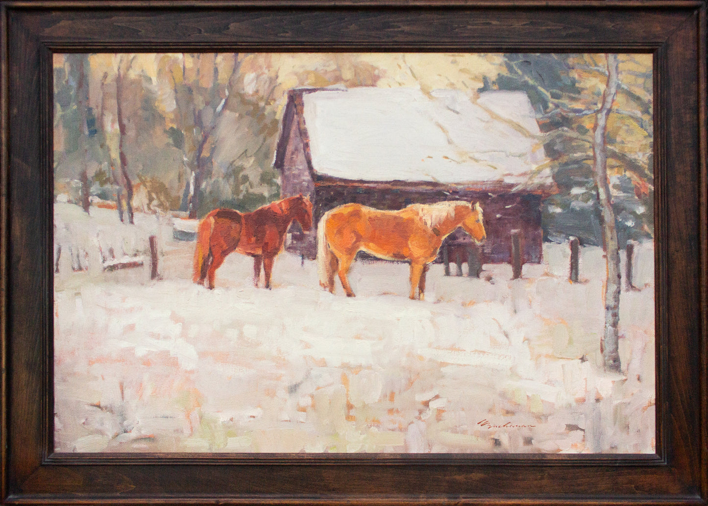 Covered In Winter Coats     24" x 36"