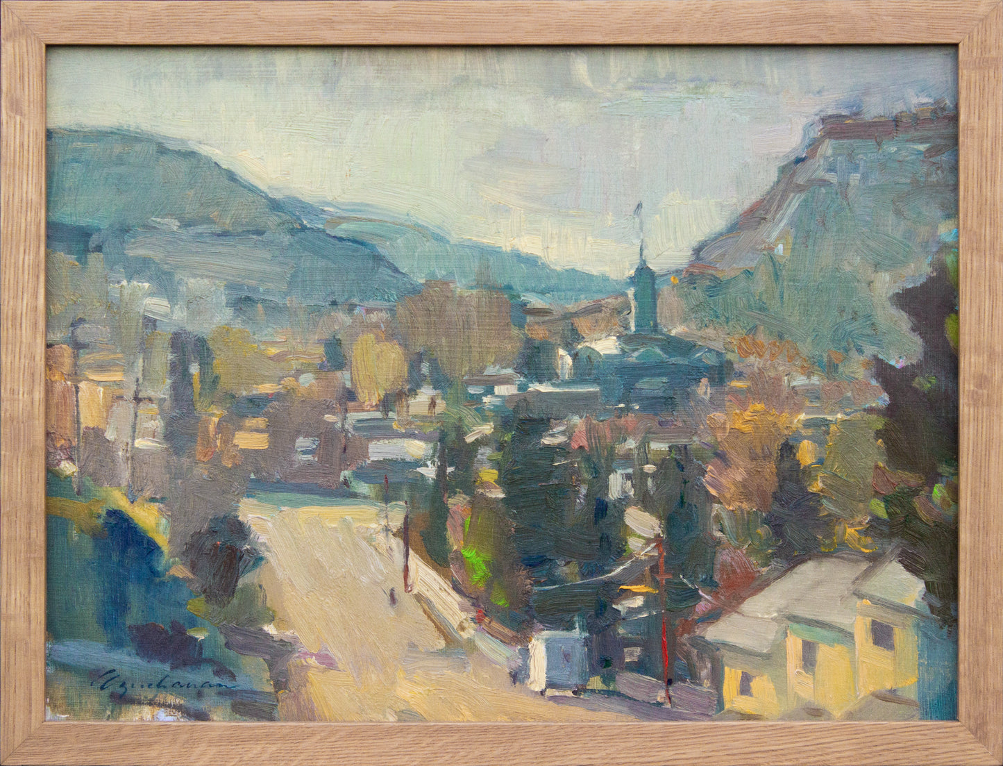 Crook County Courthouse From Elm Street   12" x 16"