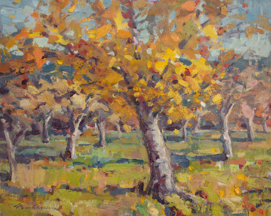 Orchard By the Creek   16" x 20"