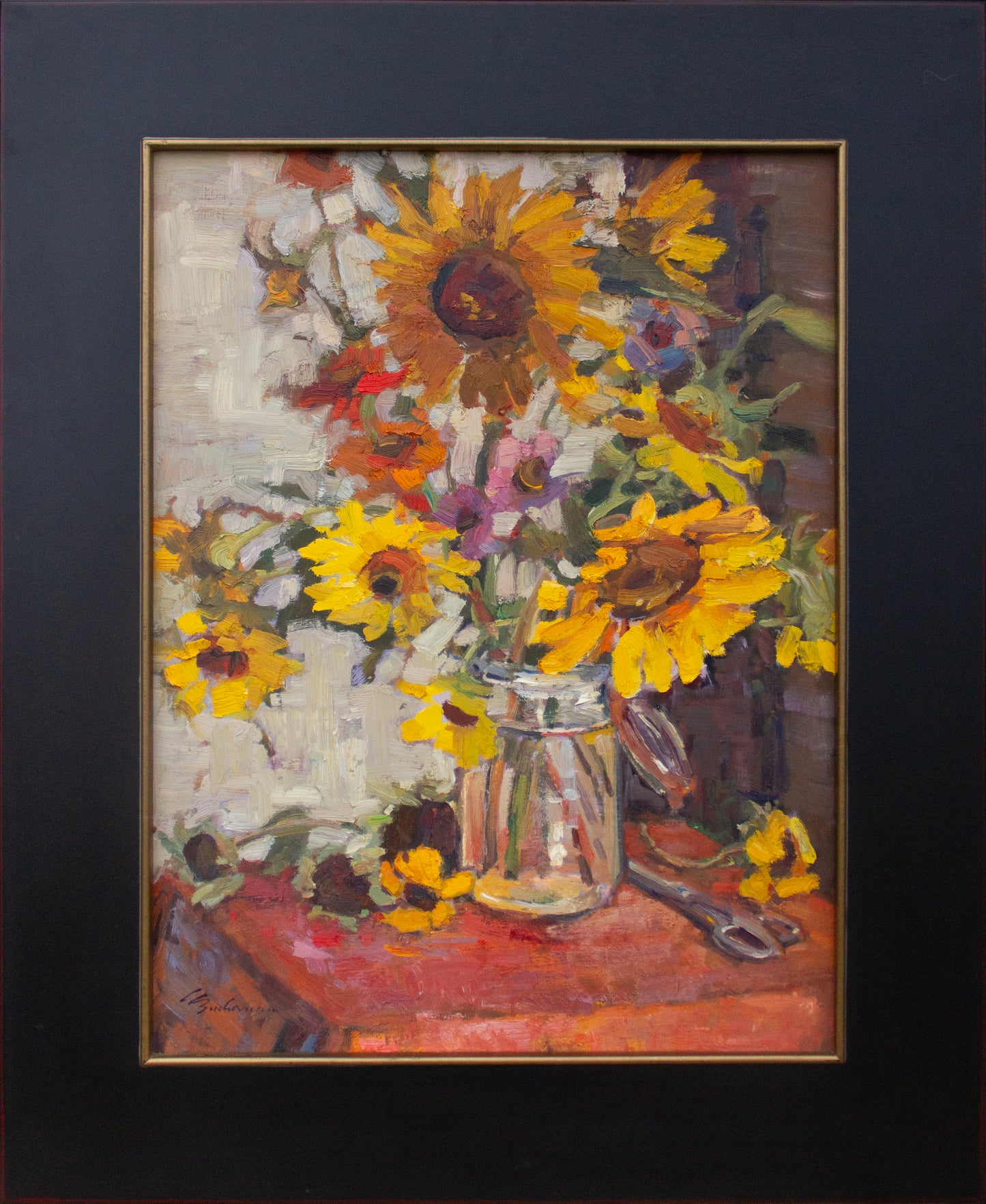 End of Summer Flowers     24" x 18"