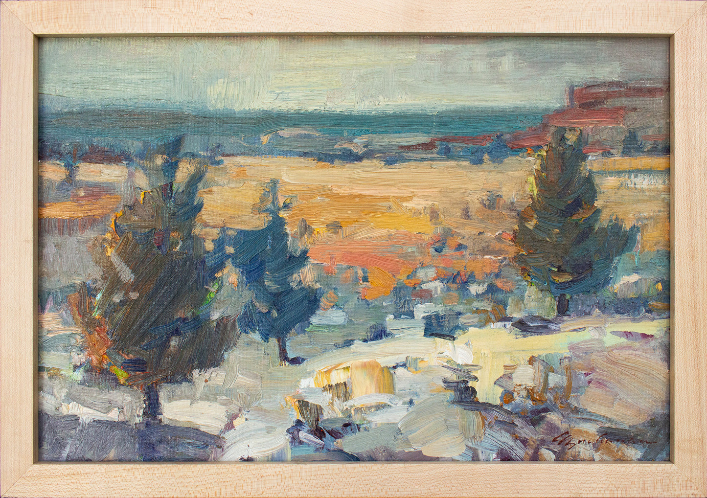 High Desert Snow     10" x 15"