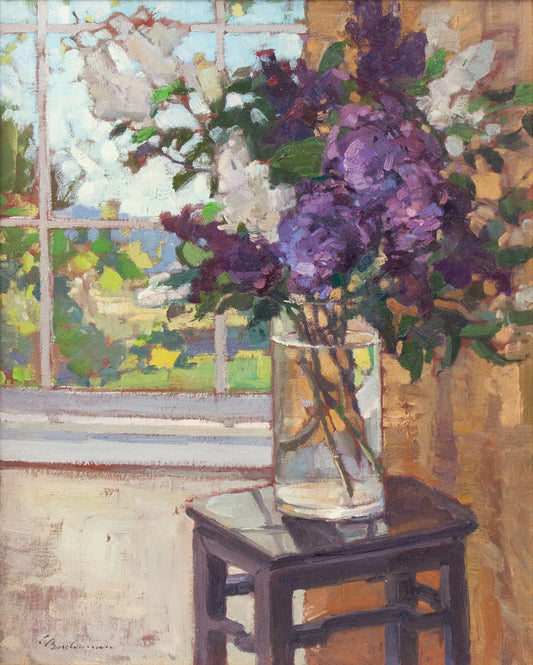 Lilacs By the Window   30" x 24"