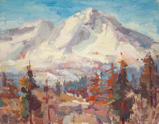 North Sister Glaciers     14" x 18"