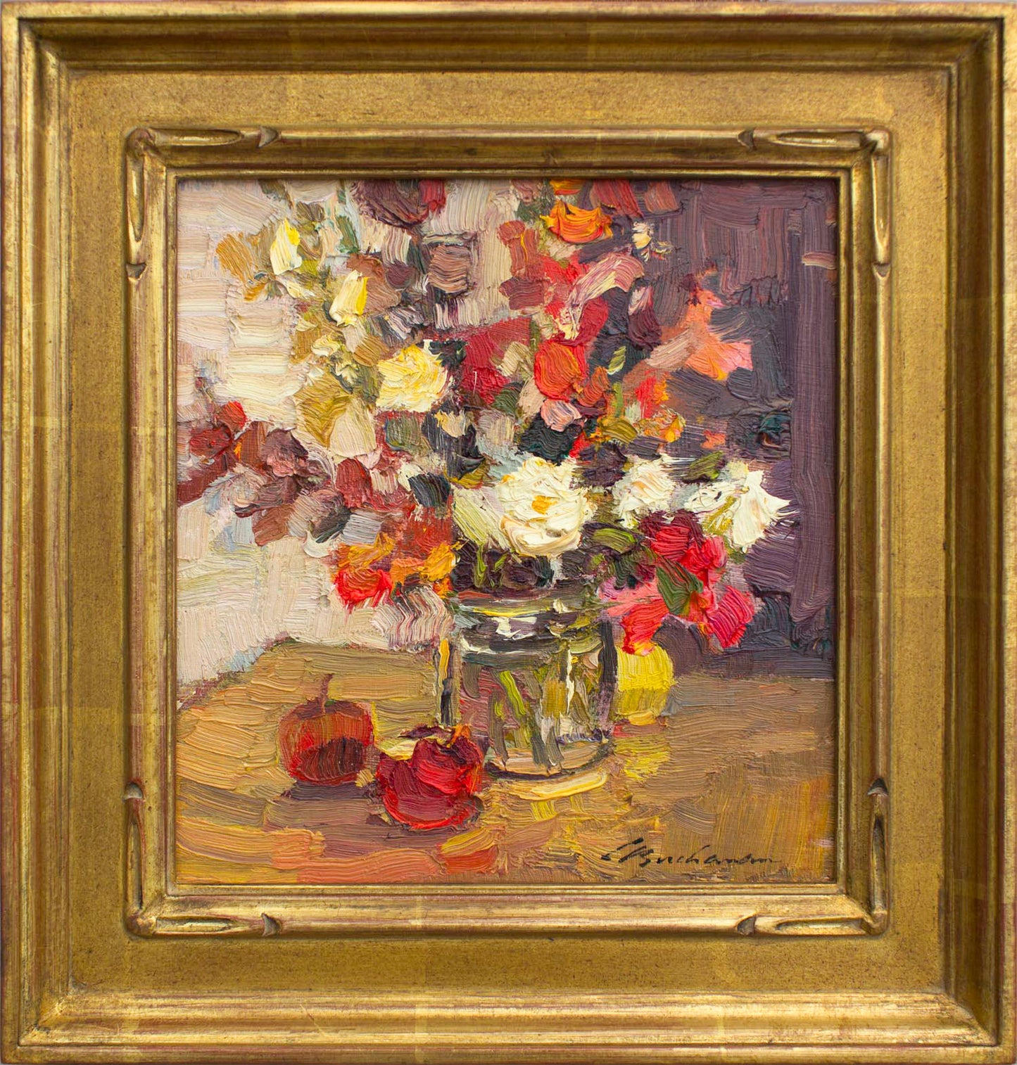 Snaps, Apples & Mums      8" x 8"