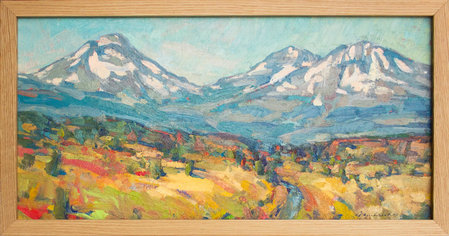 Three Sisters Summer Sunshine     10" x 20"