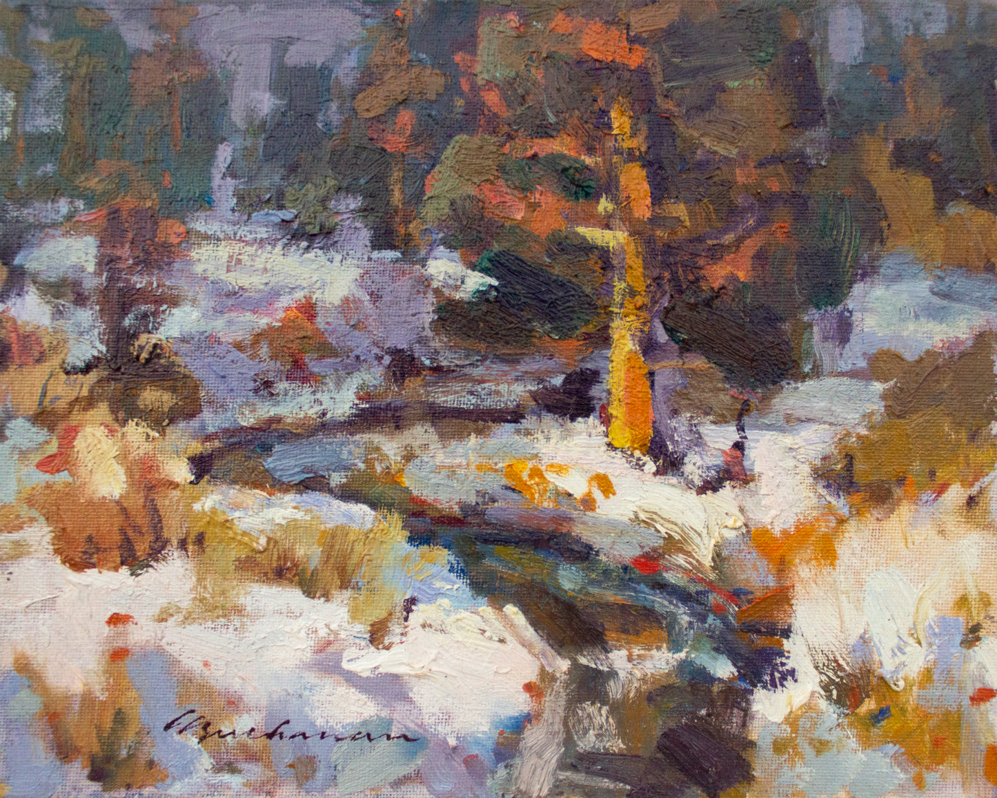 Winter Creek Juniper     8" x 10"