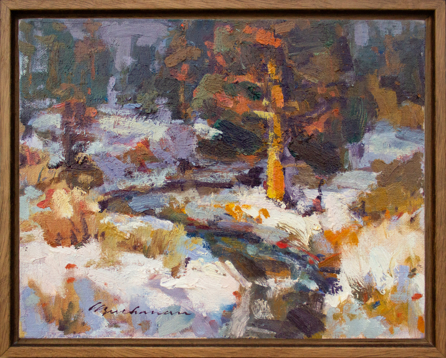 Winter Creek Juniper     8" x 10"