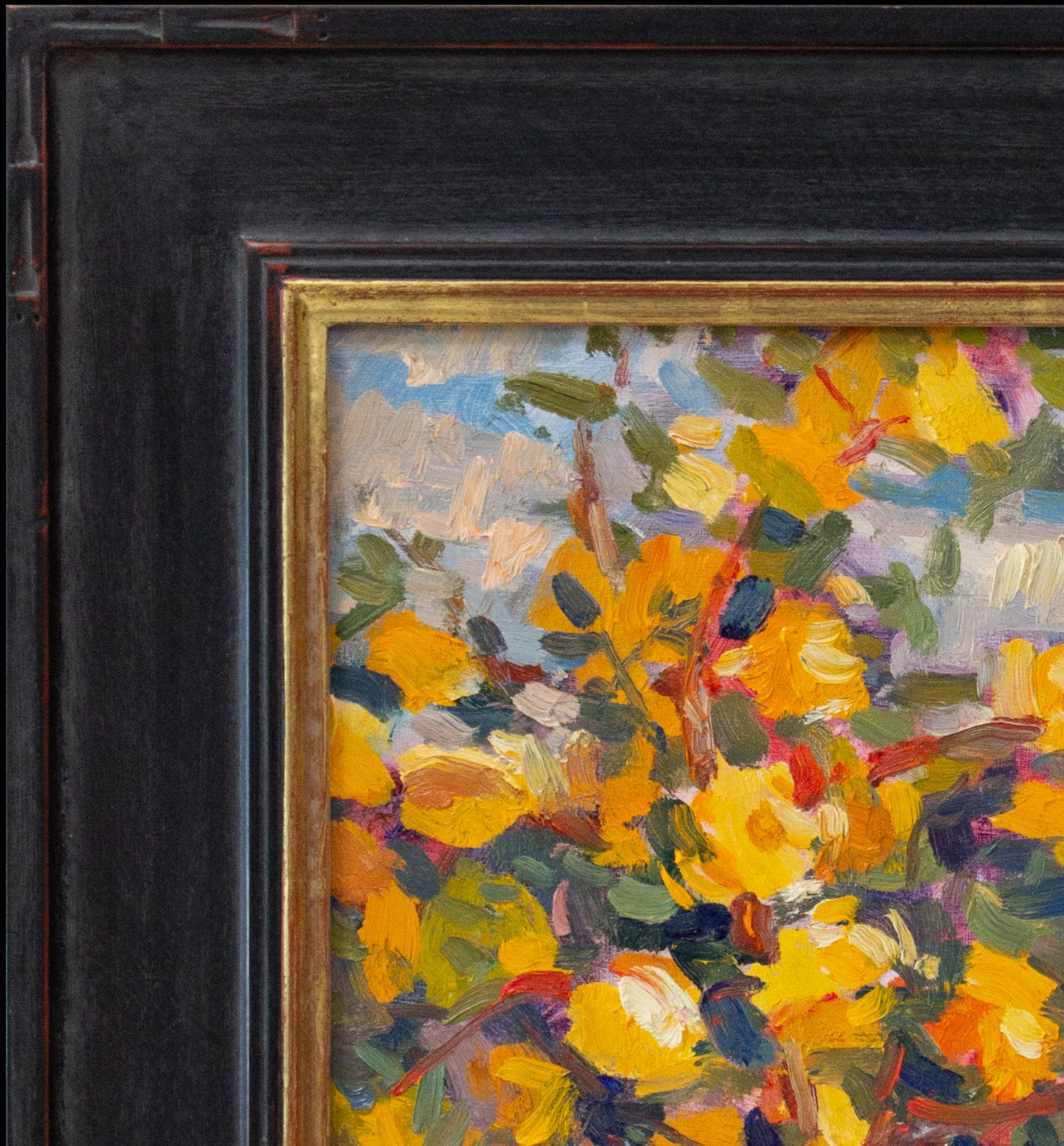 Pat's Yellow Roses   14" x 13"