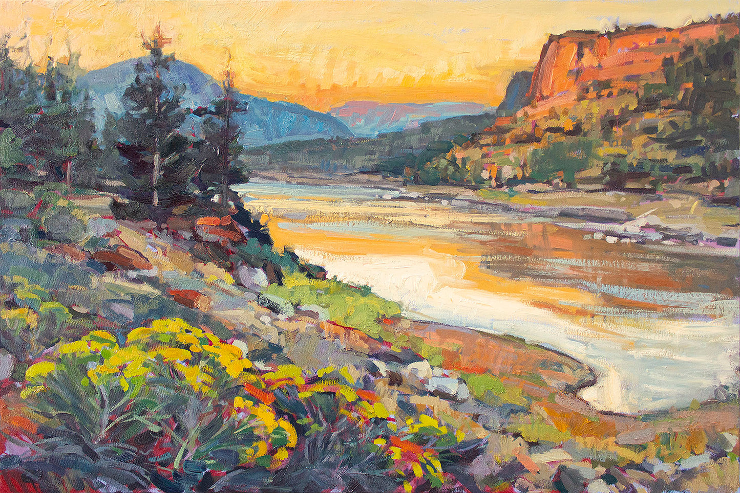 Ochoco Bright Waters      24" x 36"